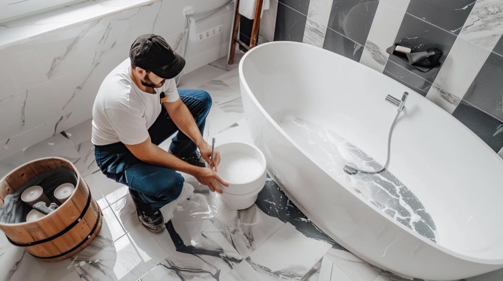 Bathtub Installation